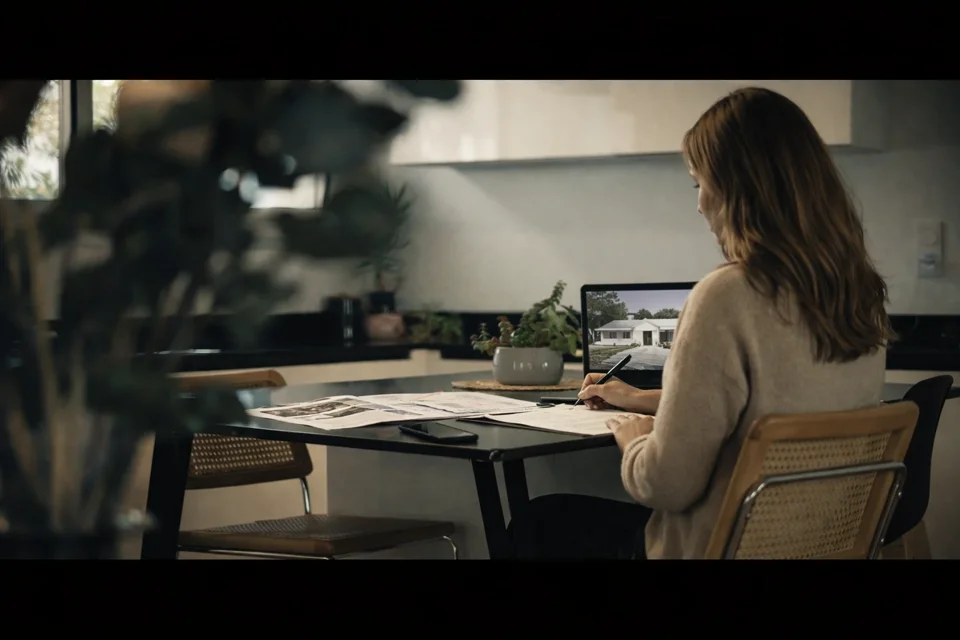 Tournage cinématographique d’un film immobilier prestige — Ambiances & Motion
